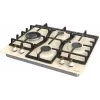 Gorenje GW6D42CLI hob Beige Built-in 60 cm Gas 4 zone(s)