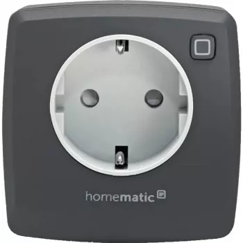eQ-3 AG Homematic IP 161621A0, Indoor, Anthracite, Plastic, IP20, 70 mm, 39 mm