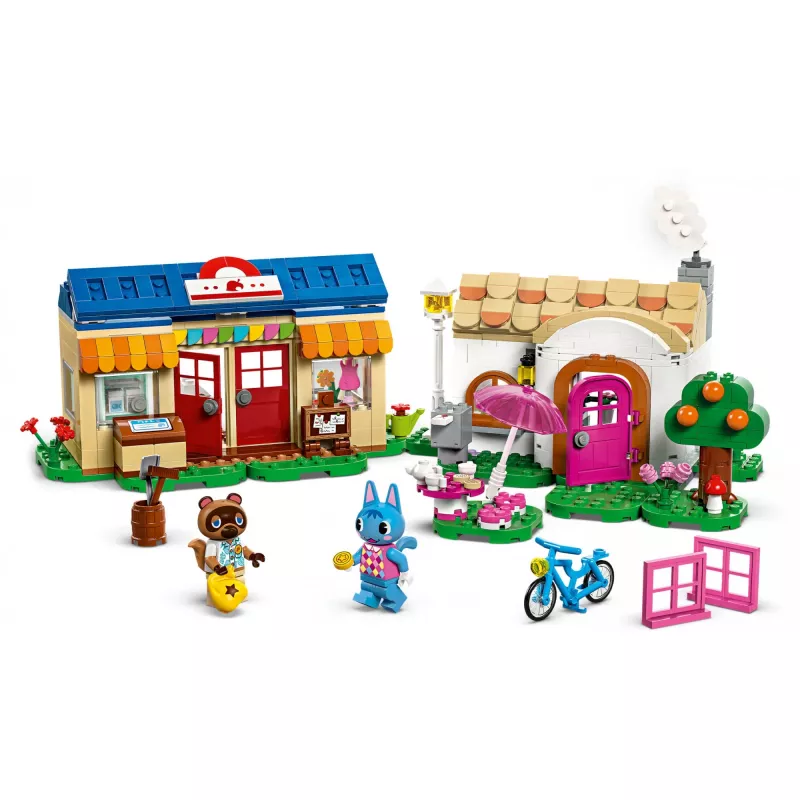 Construction toy LEGO 77050 Animal Crossing Nook's Shop Sophie's House set – modular playset