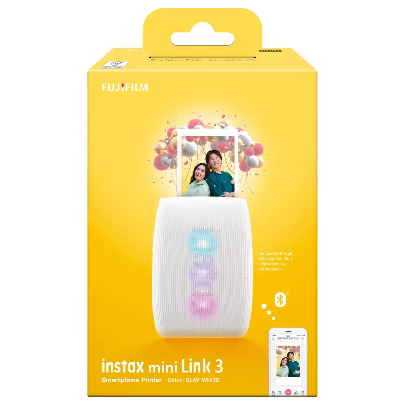 Photo printer Fujifilm Instax Mini Link 3 White Bluetooth portable instant printer for smartphone photos