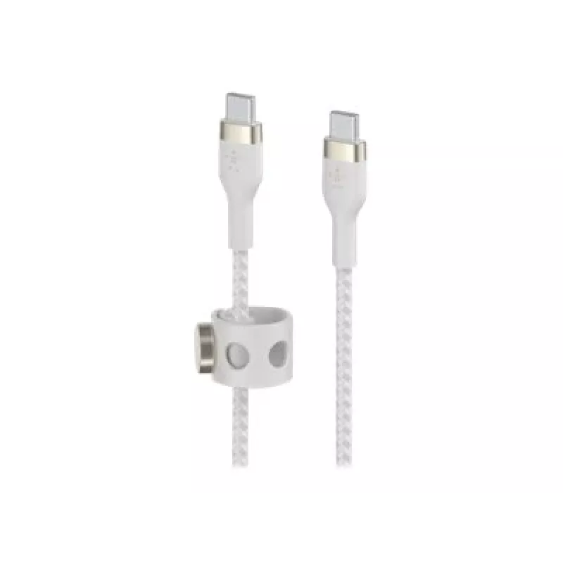 Belkin BOOSTCHARGE PRO Flex USB Cable 3 m USB 2.0 USB C White (CAB011BT3MWH)