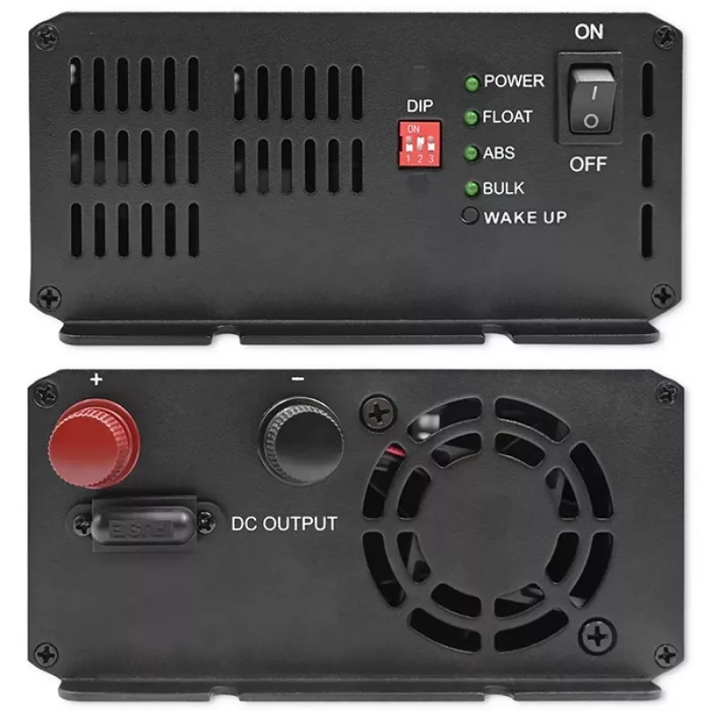 Qoltec Smart Monolith Battery Charger for LiFePO4 AGM GEL SLA batteries | 20A | 24V