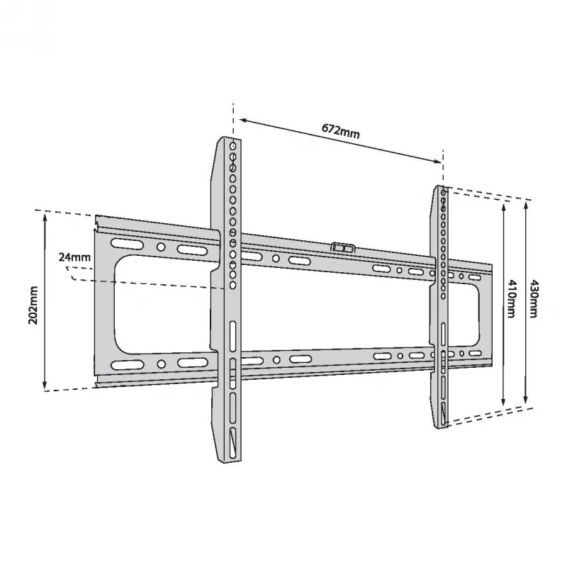 TV wall mount TB-750 up to 80 inches 60kg max VESA 600x400