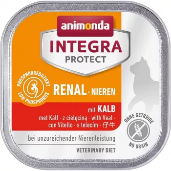 Wet cat food animonda Integra Protect Turkey 100 g — adult, kidney support, gluten- and soy-free