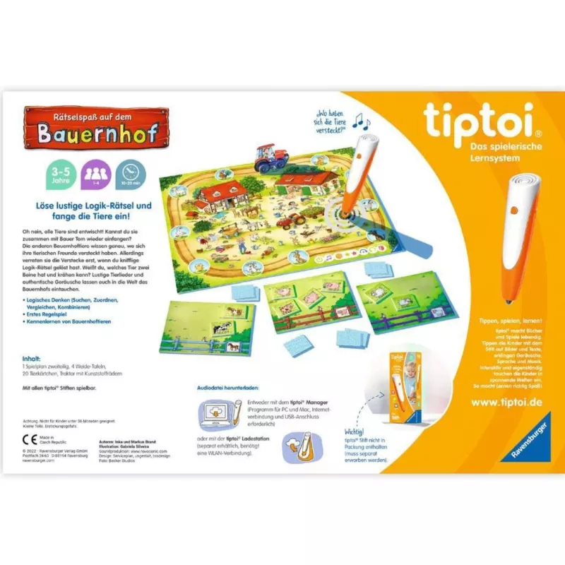 tiptoi farm puzzle fun, Board Game