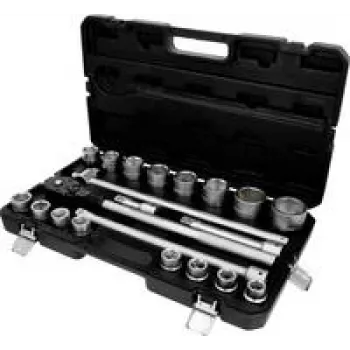 Socket Set ks tools 512.3421 3/4 inch drive, 12-piece socket and accessory set