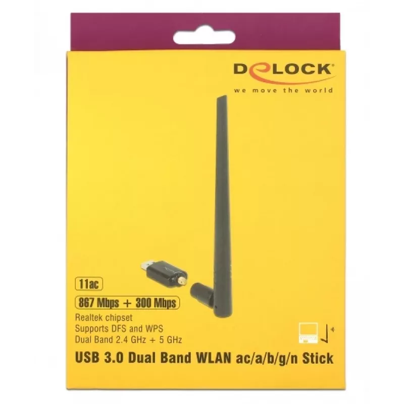 Network Card DeLOCK 12535 RF Wireless