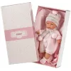 Doll Llorens Crying Doll 38938 Made of Roses, 38 cm lifelike baby doll