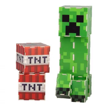 Construction kit Paladone Minecraft Creeper – buildable Creeper figure set