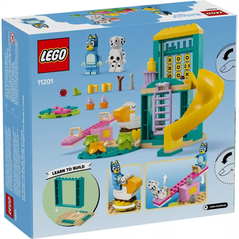 LEGO Bricks Set 11201 Playground Fun with Blue and Chloe – Mini figures, play scene