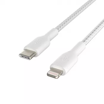 Lightning Cable Belkin CAA004BT2MWH 2m White