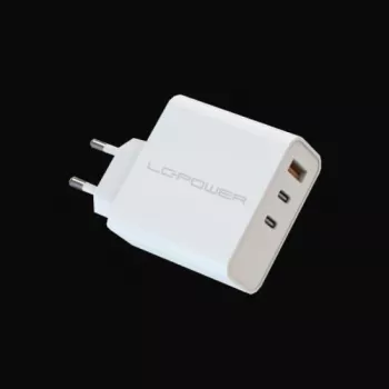 Indoor Charger LC-Power LC-GAN-65 Universal AC Fast Charging White