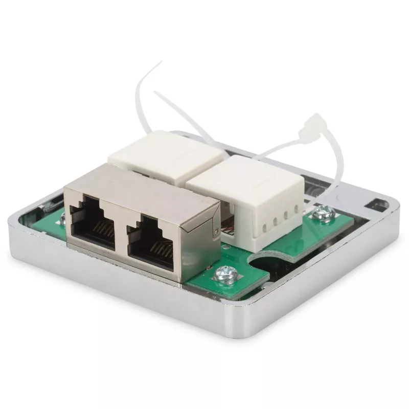Surface Mount Box Digitus CAT 6A 2-port