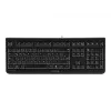 Cherry KC 1000 - Keyboard - Nordic - Black