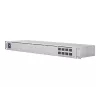 Network switch Managed L2 UBIQUITI USW-Aggregation — 8 SFP+ slots, 10G support, fanless, 1U rack, silver