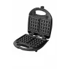 Blaupunkt SMS611 Sandwichmaker non-stick coating, grill function, toast function, cool-touch housing Black, Silver (SMS611)