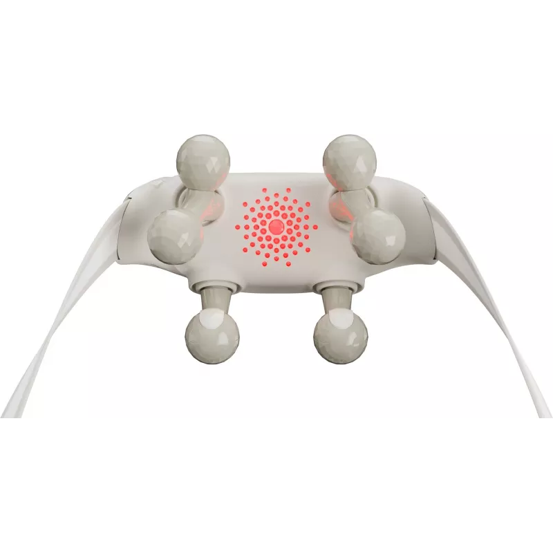 SKG H7 Ultra - Gray massage heads, Combo massage, Compression massage, Kneading massage, Vibration massage, Neck, Shoulders, Grey, Plastic, Buttons, Battery