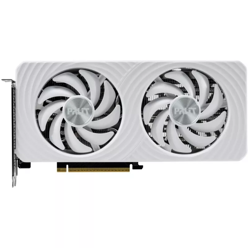 Graphics card Palit GeForce RTX 5060 Ti White OC — GeForce RTX 5060 Ti, 16 GB GDDR7, 128-bit, PCIe 5.0, 2407 MHz
