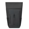 Backpack Rivacase 7826 Eden 14 ECO black roll-top for 14-inch laptops