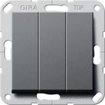 GIRA 284428 Electrical Switch 1P Anthracite (284428)