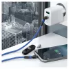 USB cable RealPower MagneticCharge2 1m Blue fast charging data transfer