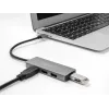 DeLOCK 63171 USB Hub 3.2 Gen 1 Type-A 5000 Mbit/s Grey
