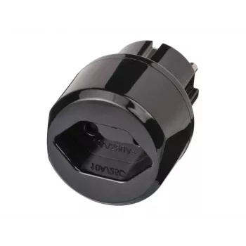 brennenstuhl Travel Adapter - Adapter for Power Connector - Black (1508480)