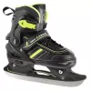 Nils Extreme NH18191 2IN1 Inline Skates BLACK/LIME SIZE. L (39-43) With Interchangeable Hockey Skates