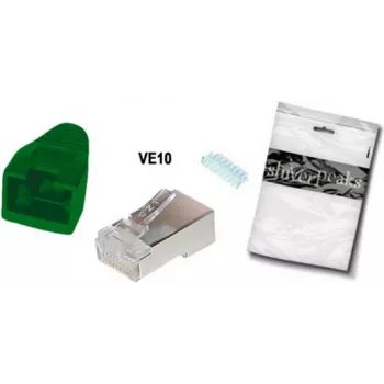 Wire connector RJ-45 ShiverPeaks BS72057-G-10 Green