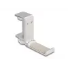 Headphone holder DeLOCK 18450 adjustable aluminium silver