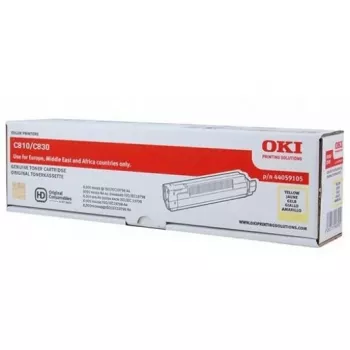 OKI toner yellow for c810 and c830 8000 pages