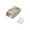 Extralink CAT6 FTP RJ45 Connector 8P8C Male/Female Transparent