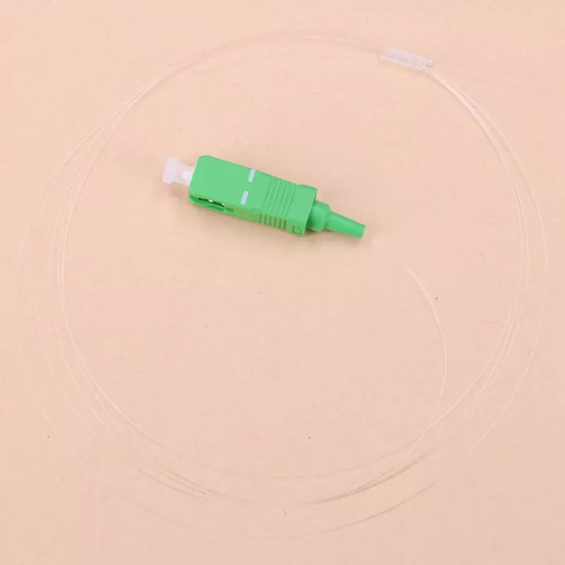 FTTH fibre optic pigtail cable Extralink EX.19126 — 1.5 m, G.652D, SC to pigtail, full duplex