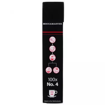 Coffee filter MOCCAMASTER 85022 — paper filters, white, pack of 100