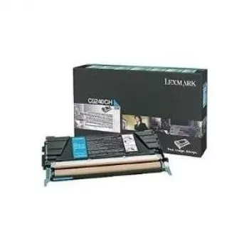 Lexmark Toner C5240CH - Cyan - Capacity: 5.000 Pages (C5240CH)