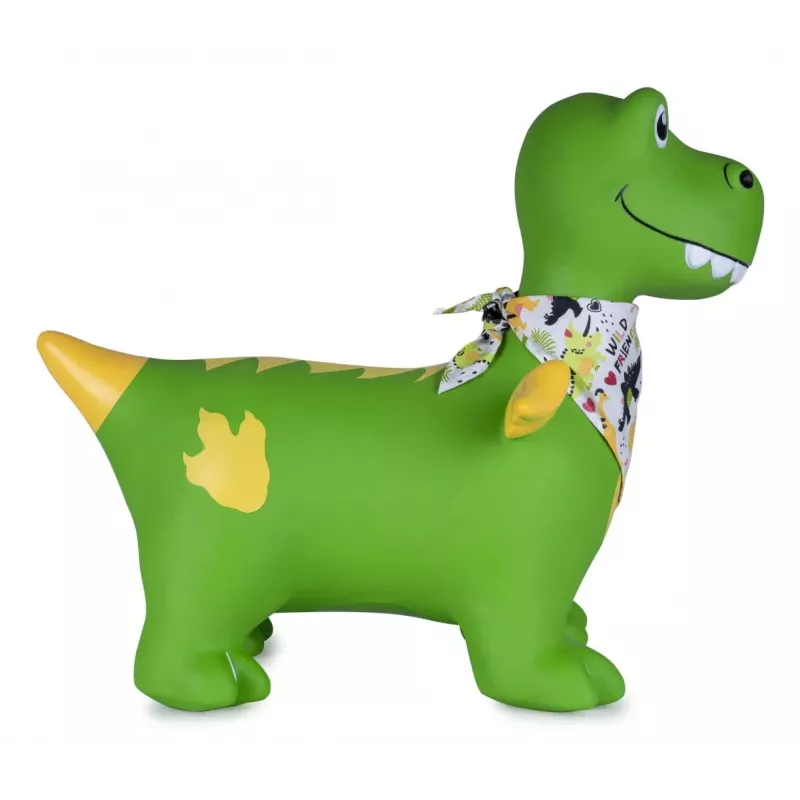 Bouncing animal Jamara HoppyDoo Dino with wings green with pump