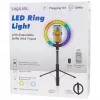 LogiLink smartphone ring light w.selfie stick tripod,DM 20cm (AA0156)