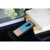 Smartphone case man and wood for Samsung Galaxy S9 Plus — denim black