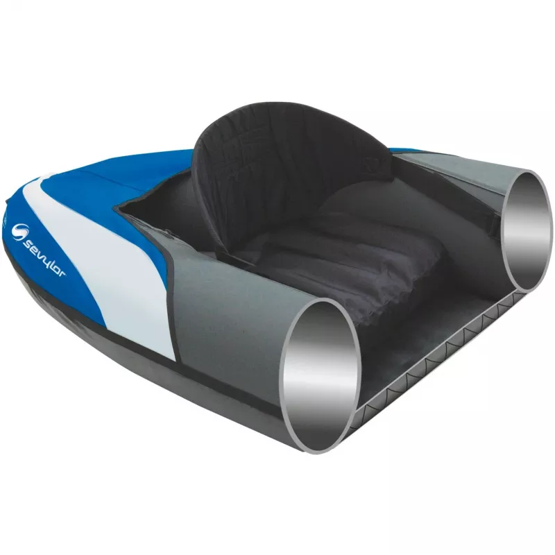 Hudson Kajak, Inflatable Boat black/Blue, 374 x 89cm