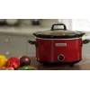 Slow Cooker Crock-Pot SCV400RD 3.5 L ceramic removable bowl, glass lid, 2 heat settings