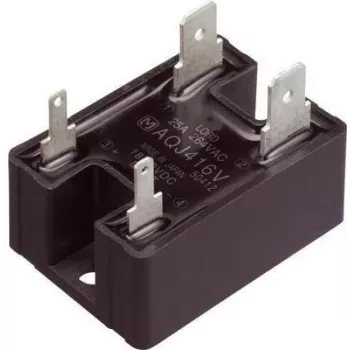 Solid-state relay Panasonic AQJ419VJ, zero-cross AC switching, max load current 25 A, max switching voltage 264 V AC