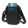 Travel bag Tomtoc Aviator-T37 with shoulder strap, X-Pac fabric, brown