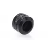 Fitting kit Alphacool 17475 — brass fittings, black, Ø 22 mm, H 20 mm