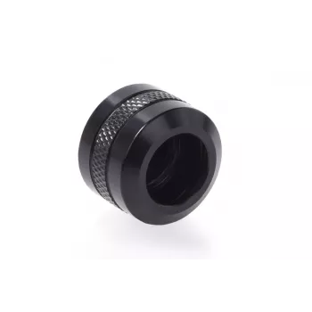 Fitting kit Alphacool 17475 — brass fittings, black, Ø 22 mm, H 20 mm