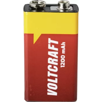 VOLTCRAFT VC-9V-Li-1200mAh 9 V Block-Battery Lithium 1200 mAh 9 V 1 pc(s) (VC-13469240)
