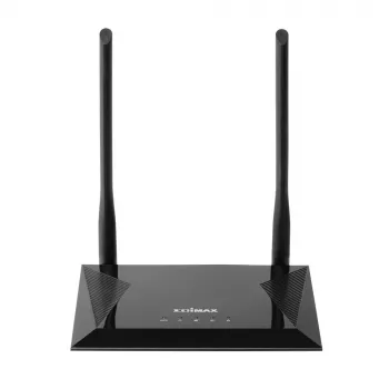 Edimax N300 wireless router Fast Ethernet Single-band (2.4 GHz) Black