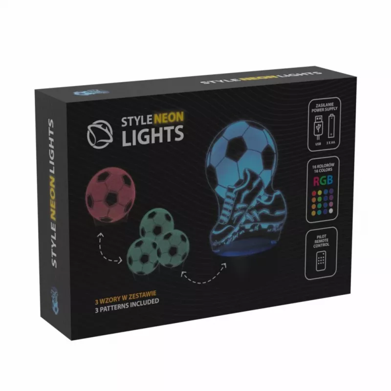 Table lamp MANTA SNL124RGB RGB 3D light decoration balls, color-changing LED, decorative lighting