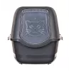 Cat litter box DIAMENTIQ BAYA anthracite, plastic, 55.5 x 40 x 38.7 cm, reversible doors