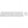 Logitech Signature Slim Combo MK950 - Keyboard-and-Mouse-Set - 100% full size - Wireless - Bluetooth 5,1 LE - QWERTY - US International - Off-White (920-012491)