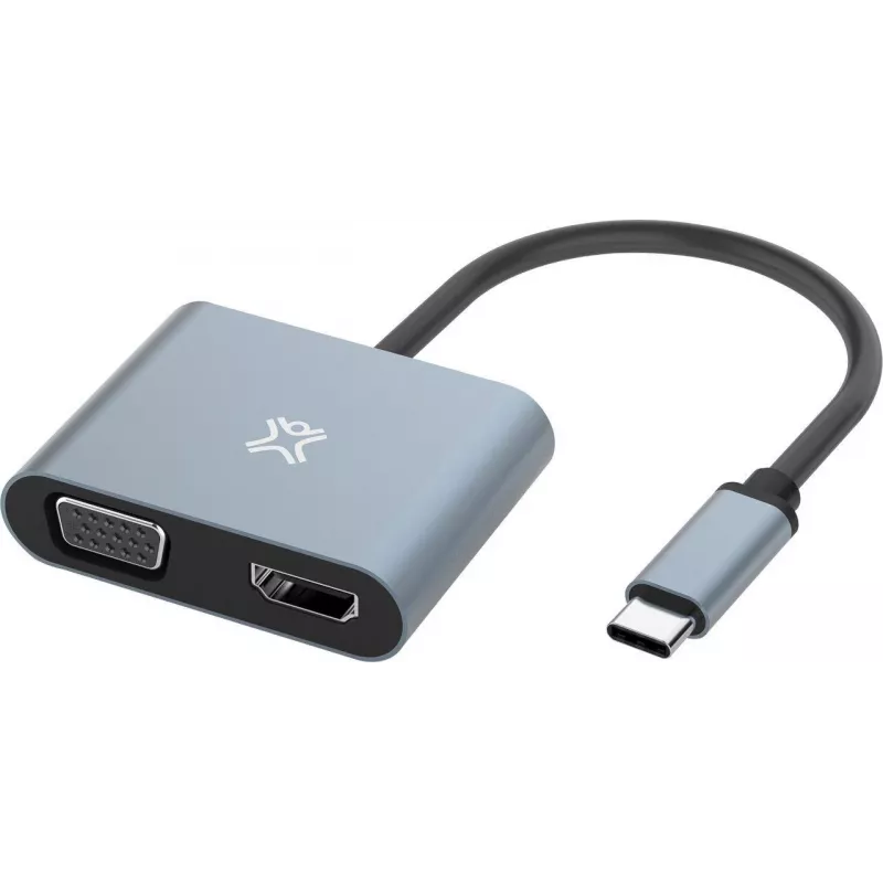 XtremeMac Type-C to HDMI & VGA Adapter - Adapter - Digital/Data (XWH-ACVH-13)